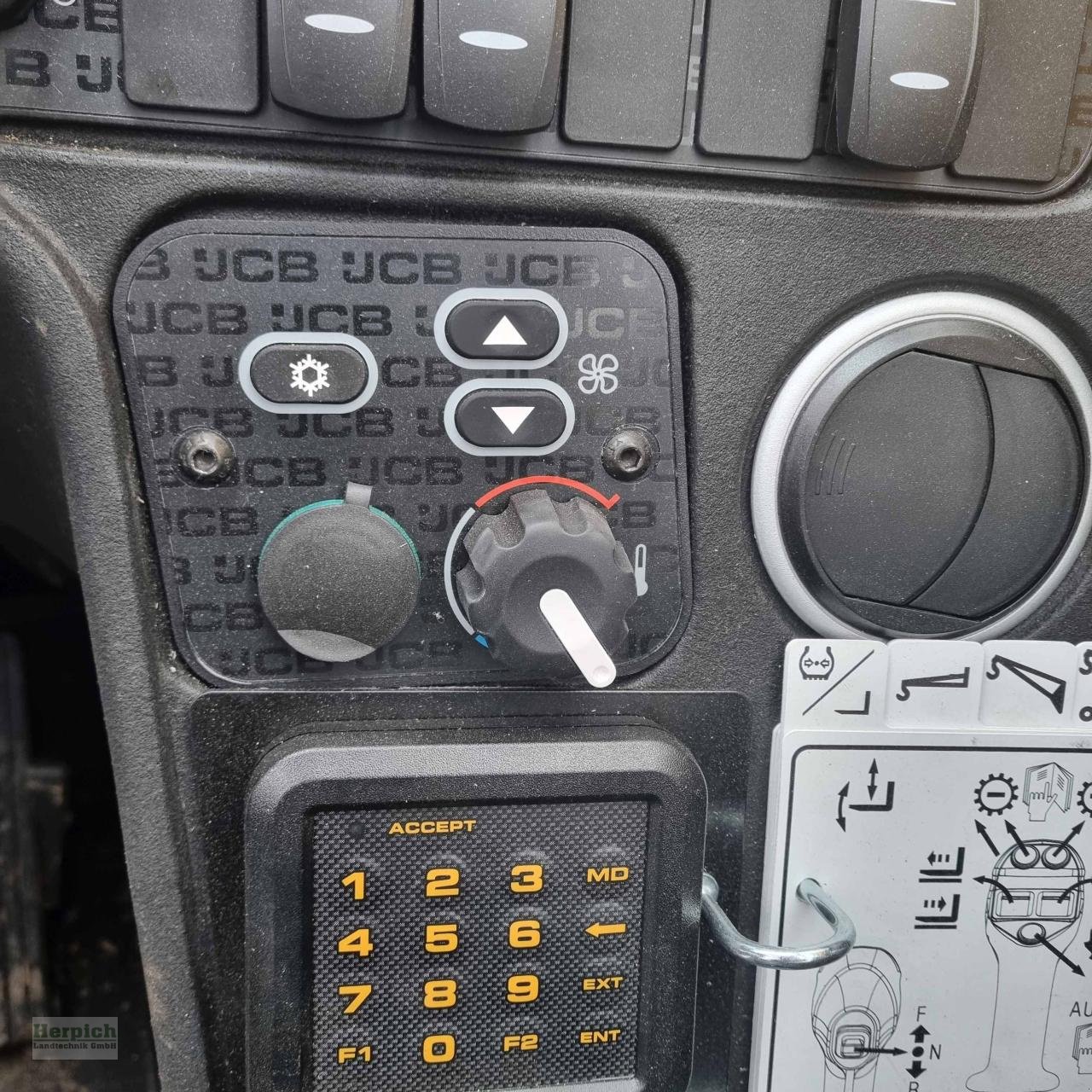 Teleskoplader tip JCB JCB 540 - 140, Vorführmaschine in Drebach (Poză 10)