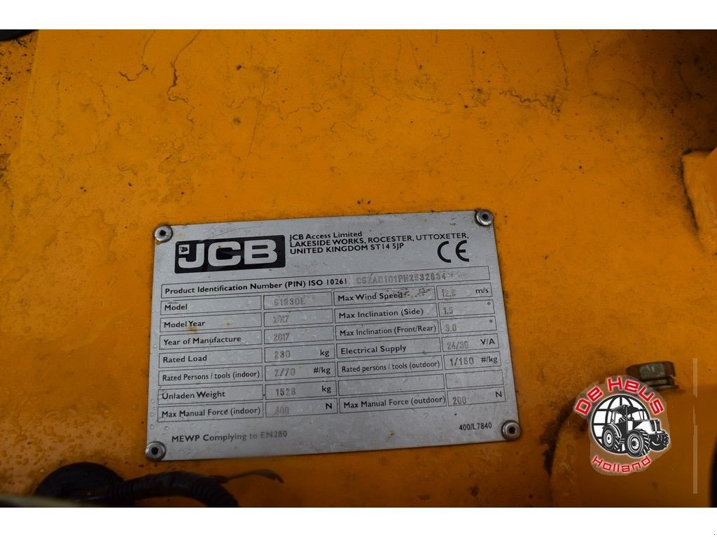 Teleskoplader του τύπου JCB S1930E (unused), Neumaschine σε MIJNSHEERENLAND (Φωτογραφία 7)