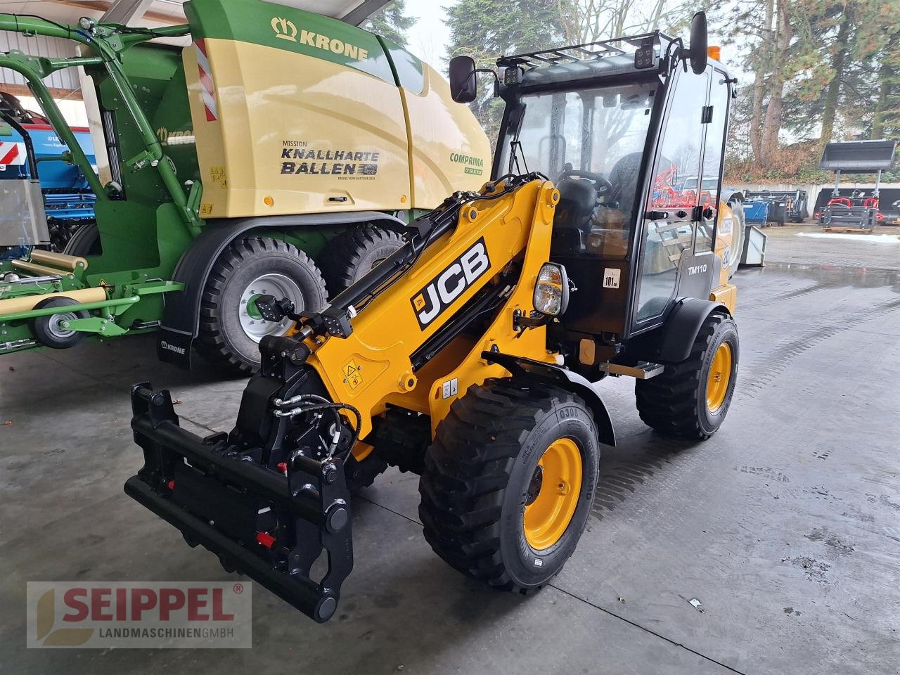 Teleskoplader des Typs JCB TM 110 AGRI, Neumaschine in Groß-Umstadt (Bild 1)