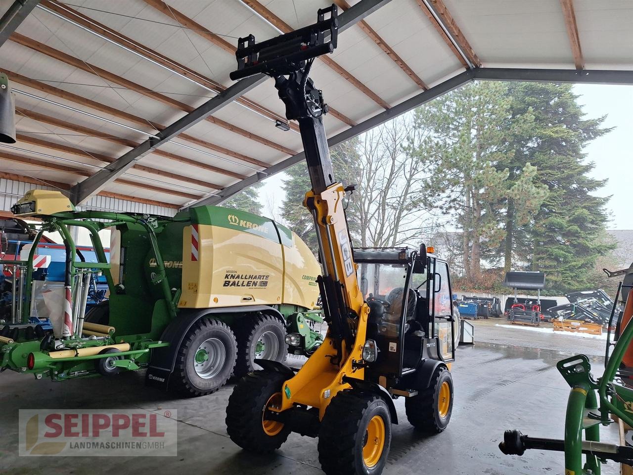 Teleskoplader des Typs JCB TM 110 AGRI, Neumaschine in Groß-Umstadt (Bild 5)