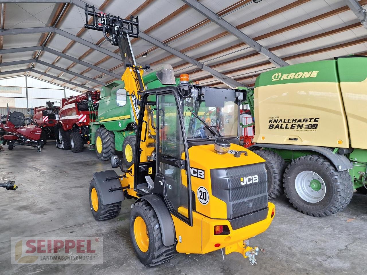 Teleskoplader des Typs JCB TM 110 AGRI, Neumaschine in Groß-Umstadt (Bild 7)