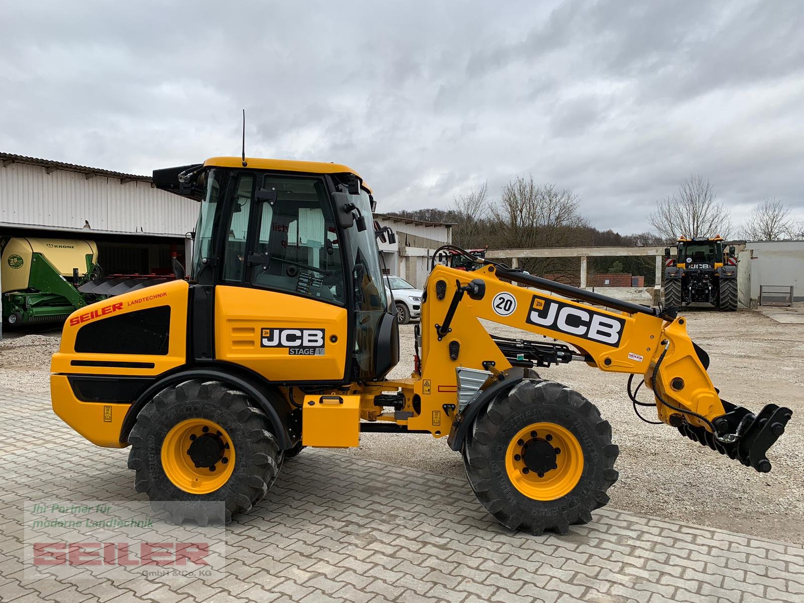 Teleskoplader des Typs JCB TM 180 Agri *VOLLAUSSTATTUNG*, Gebrauchtmaschine in Ansbach (Bild 7)