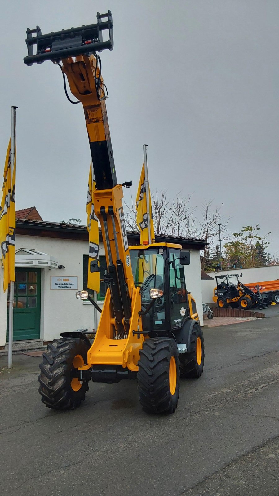 Teleskoplader of the type JCB TM 180 Agri, Neumaschine in Döllstädt (Picture 2)