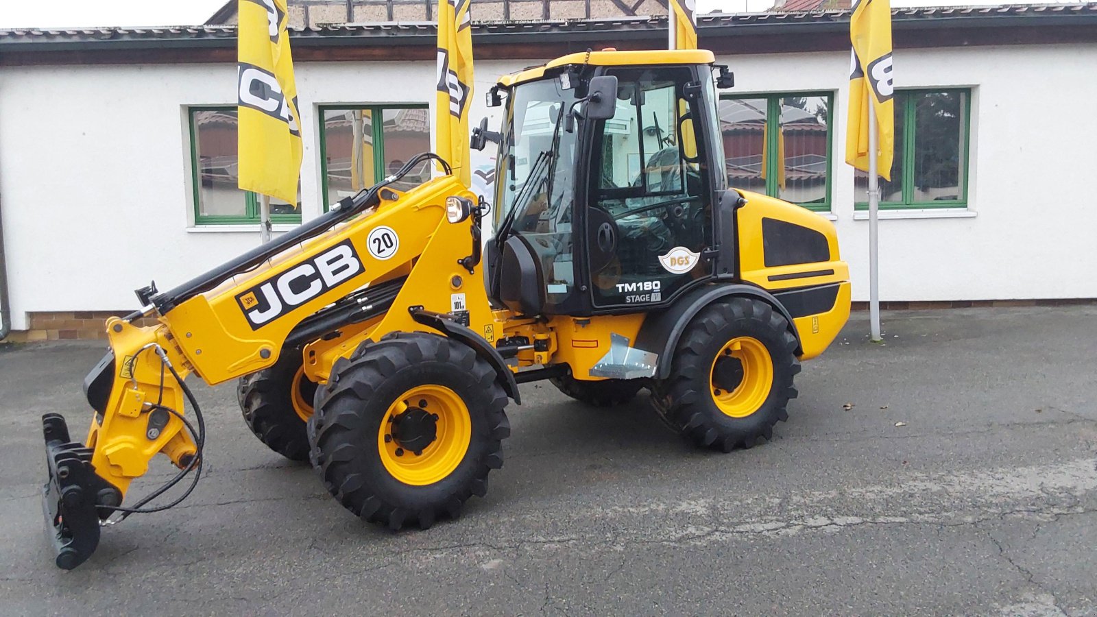 Teleskoplader of the type JCB TM 180 Agri, Neumaschine in Döllstädt (Picture 5)