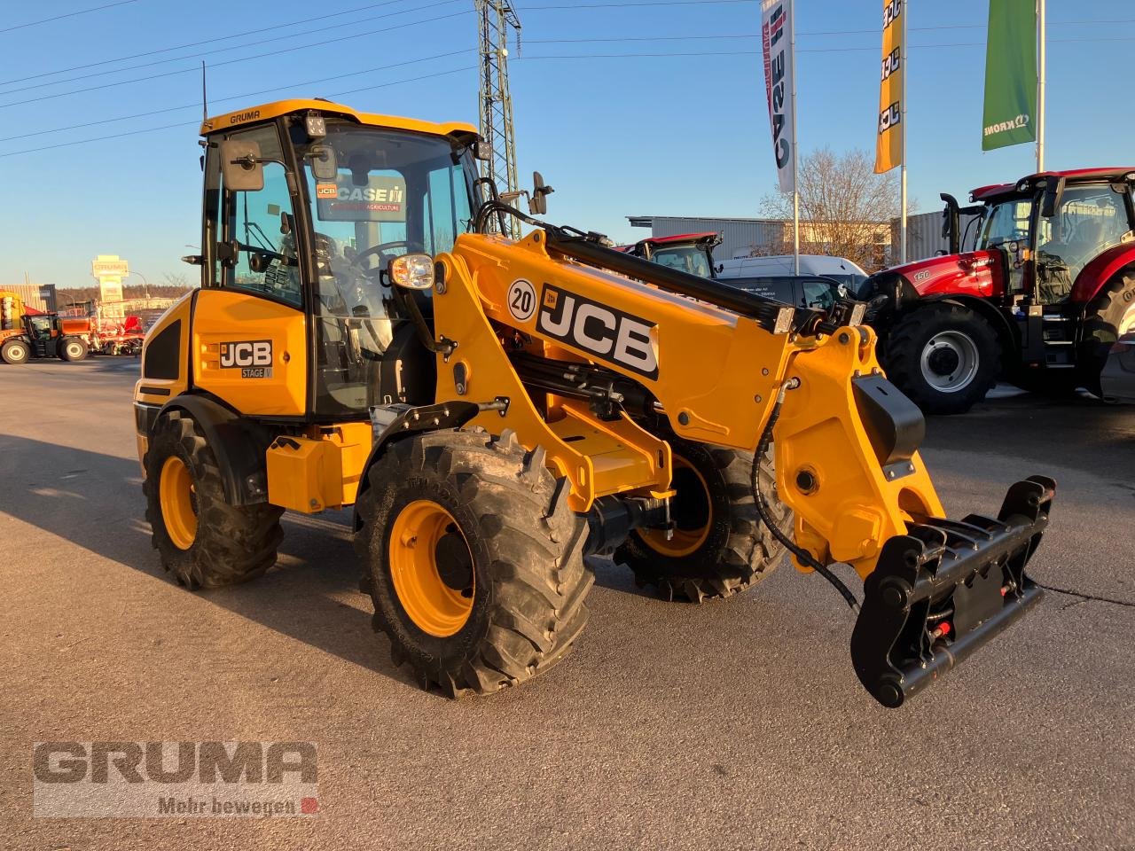 Teleskoplader a típus JCB TM 180 AGRI, Neumaschine ekkor: Friedberg-Derching (Kép 3)