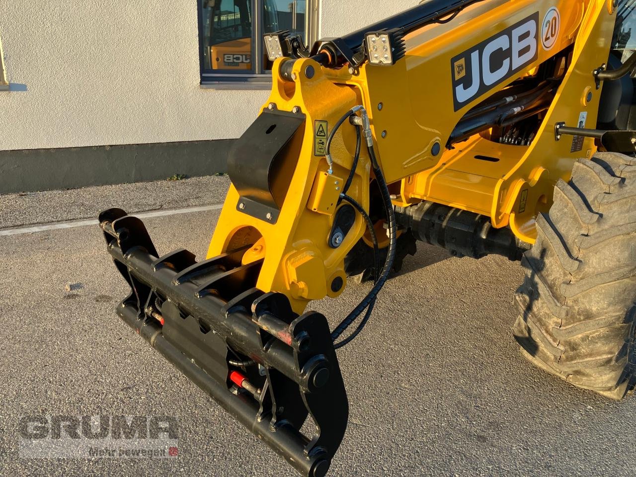 Teleskoplader a típus JCB TM 180 AGRI, Neumaschine ekkor: Friedberg-Derching (Kép 5)