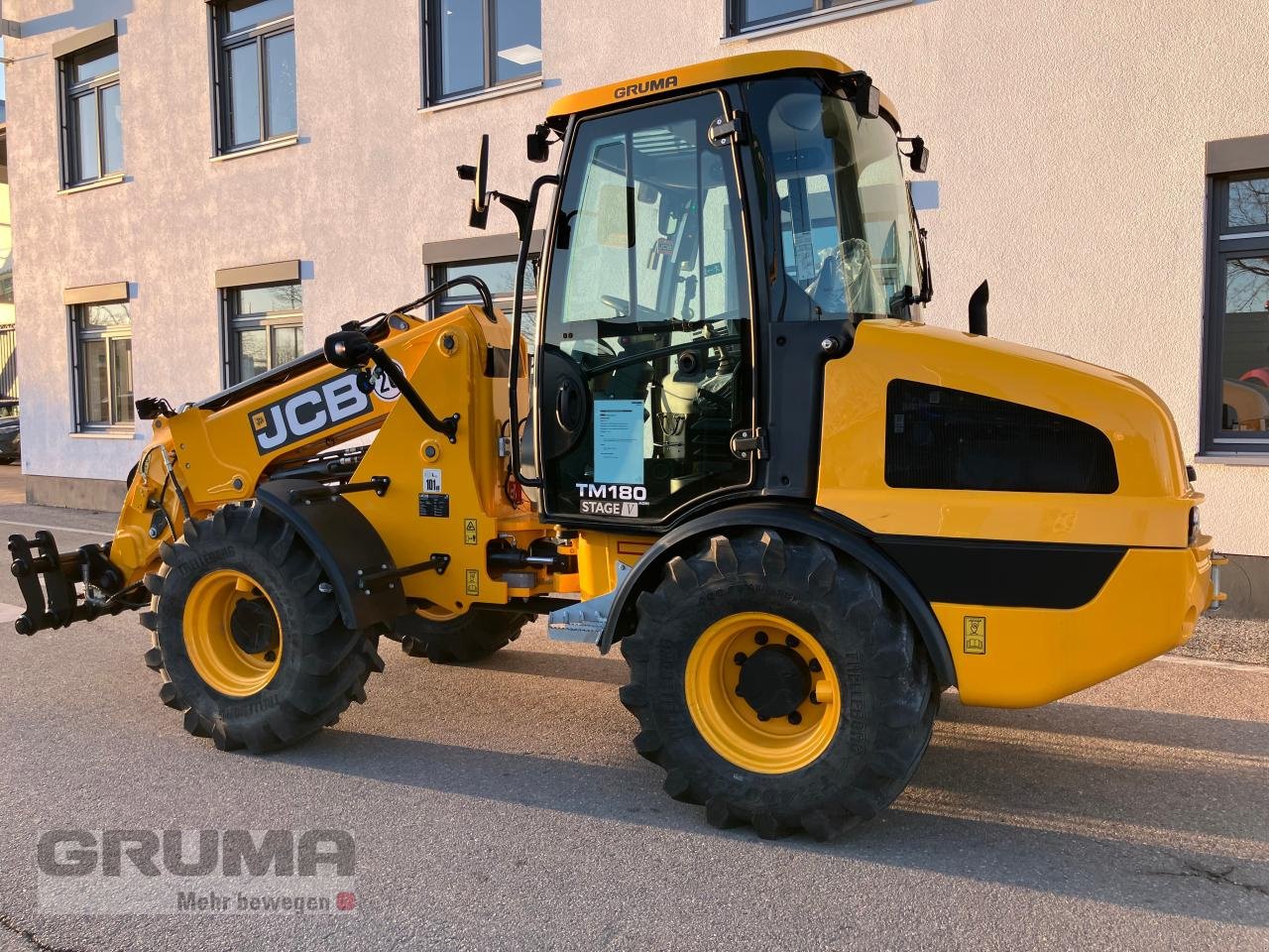 Teleskoplader a típus JCB TM 180 AGRI, Neumaschine ekkor: Friedberg-Derching (Kép 8)