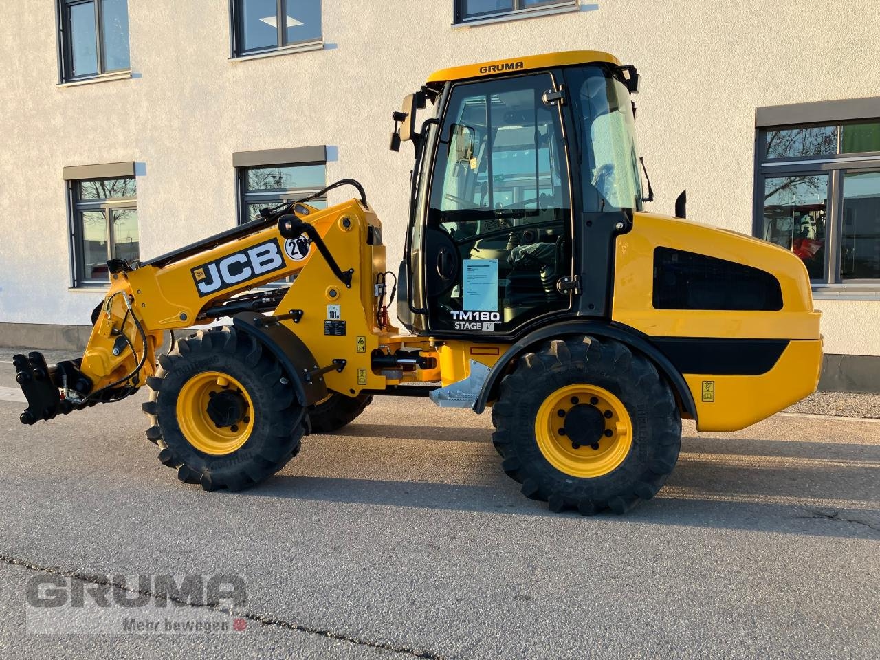 Teleskoplader a típus JCB TM 180 AGRI, Neumaschine ekkor: Friedberg-Derching (Kép 10)