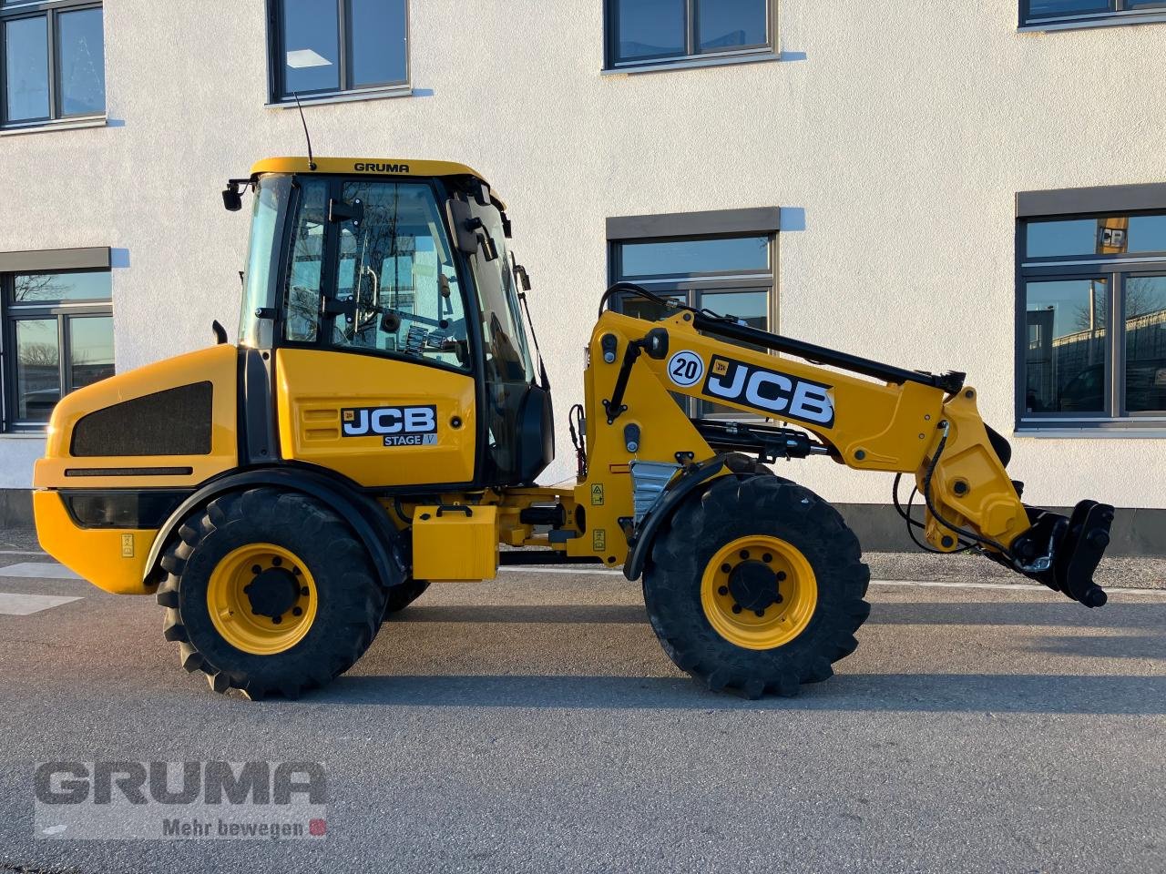 Teleskoplader a típus JCB TM 180 AGRI, Neumaschine ekkor: Friedberg-Derching (Kép 11)