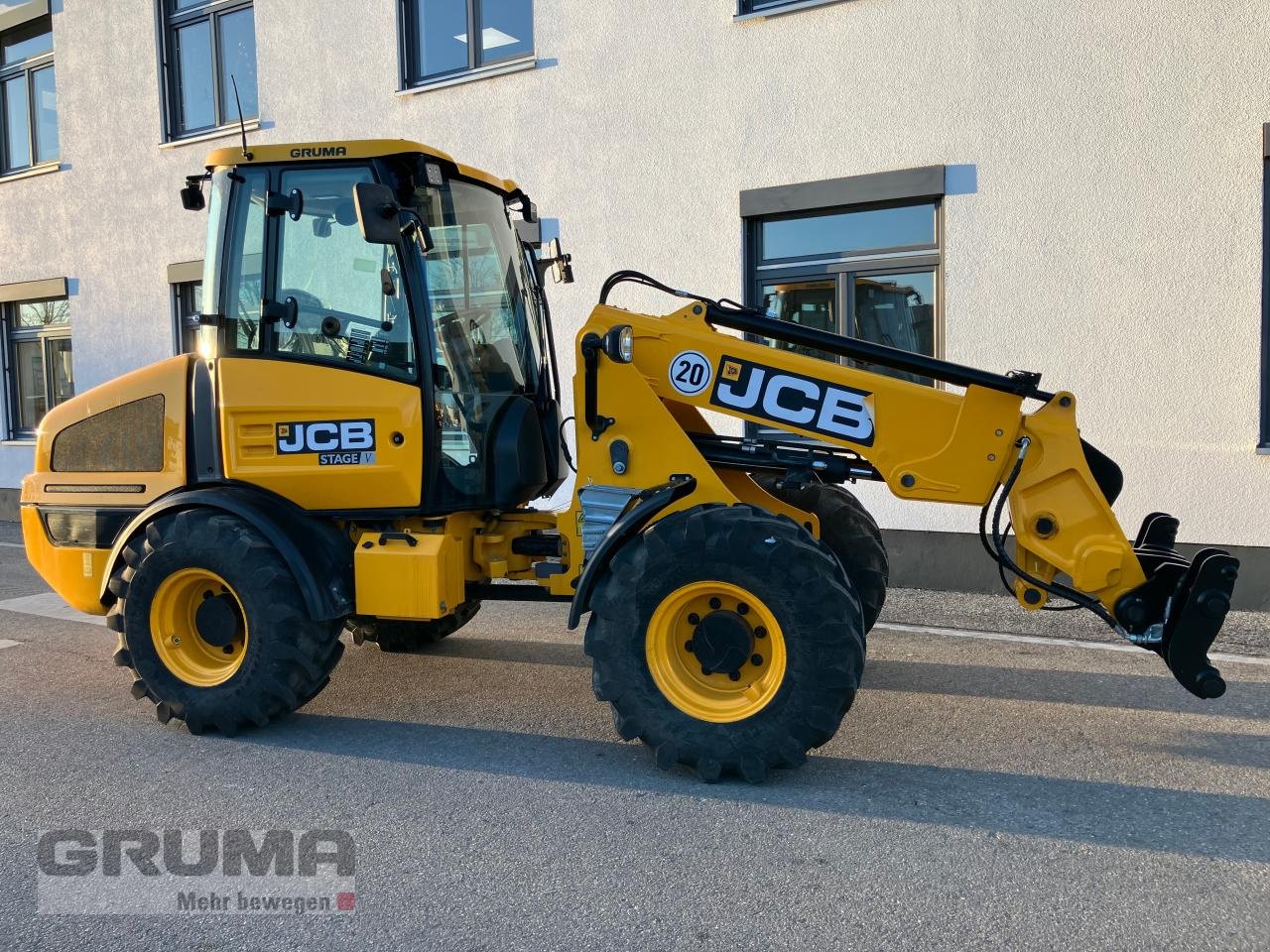 Teleskoplader a típus JCB TM 180 AGRI, Neumaschine ekkor: Friedberg-Derching (Kép 15)