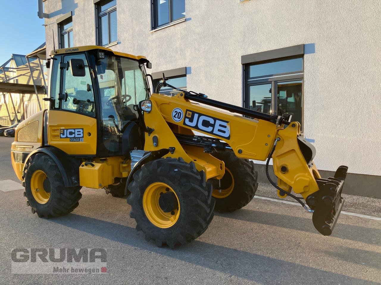 Teleskoplader a típus JCB TM 180 AGRI, Neumaschine ekkor: Friedberg-Derching (Kép 16)