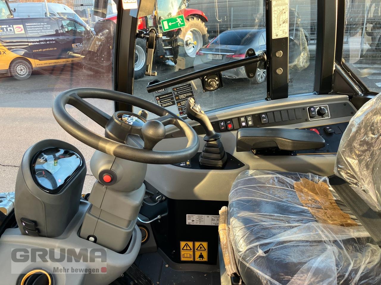 Teleskoplader a típus JCB TM 180 AGRI, Neumaschine ekkor: Friedberg-Derching (Kép 18)