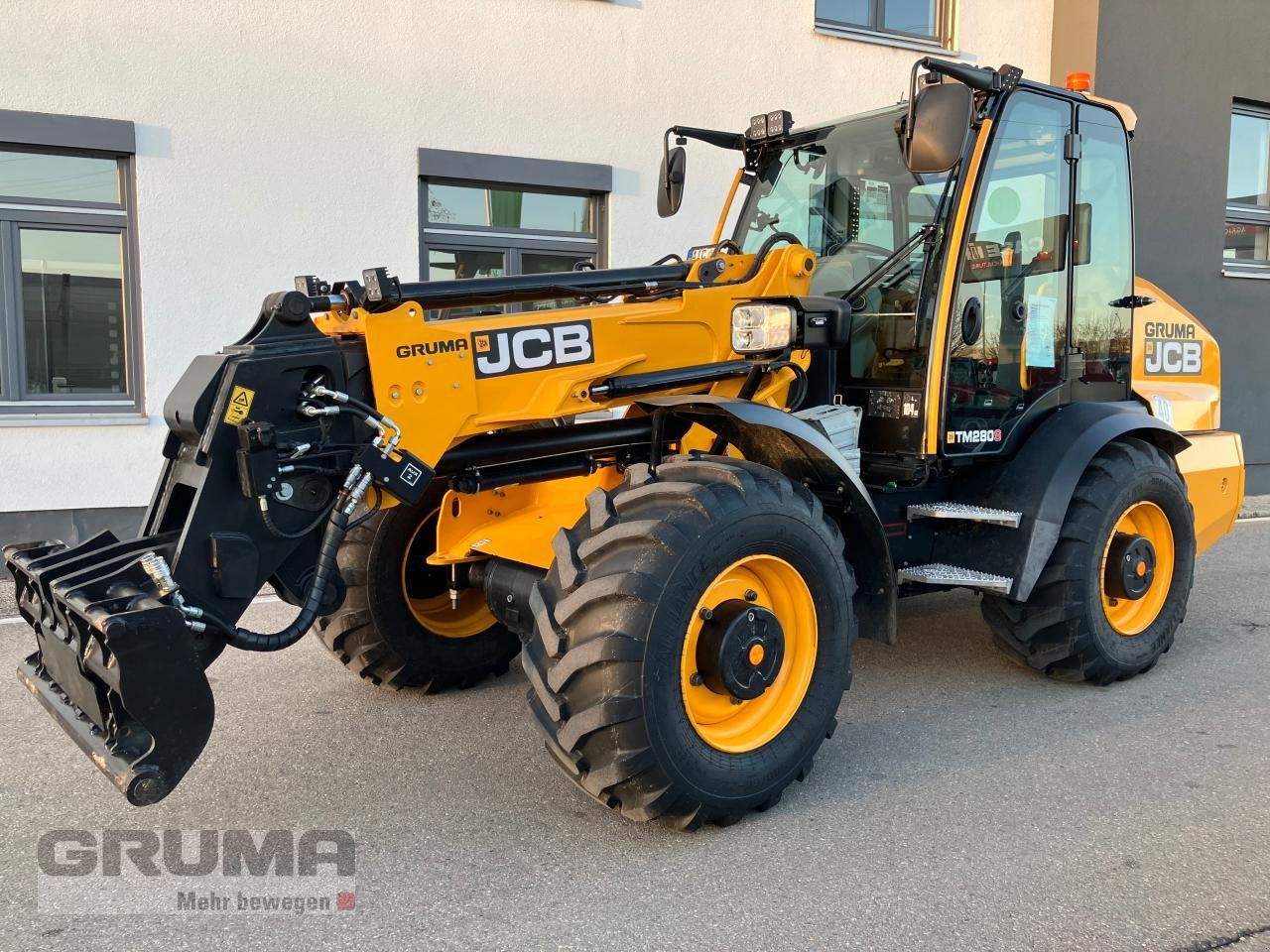 Teleskoplader a típus JCB TM 280S, Neumaschine ekkor: Friedberg-Derching (Kép 3)