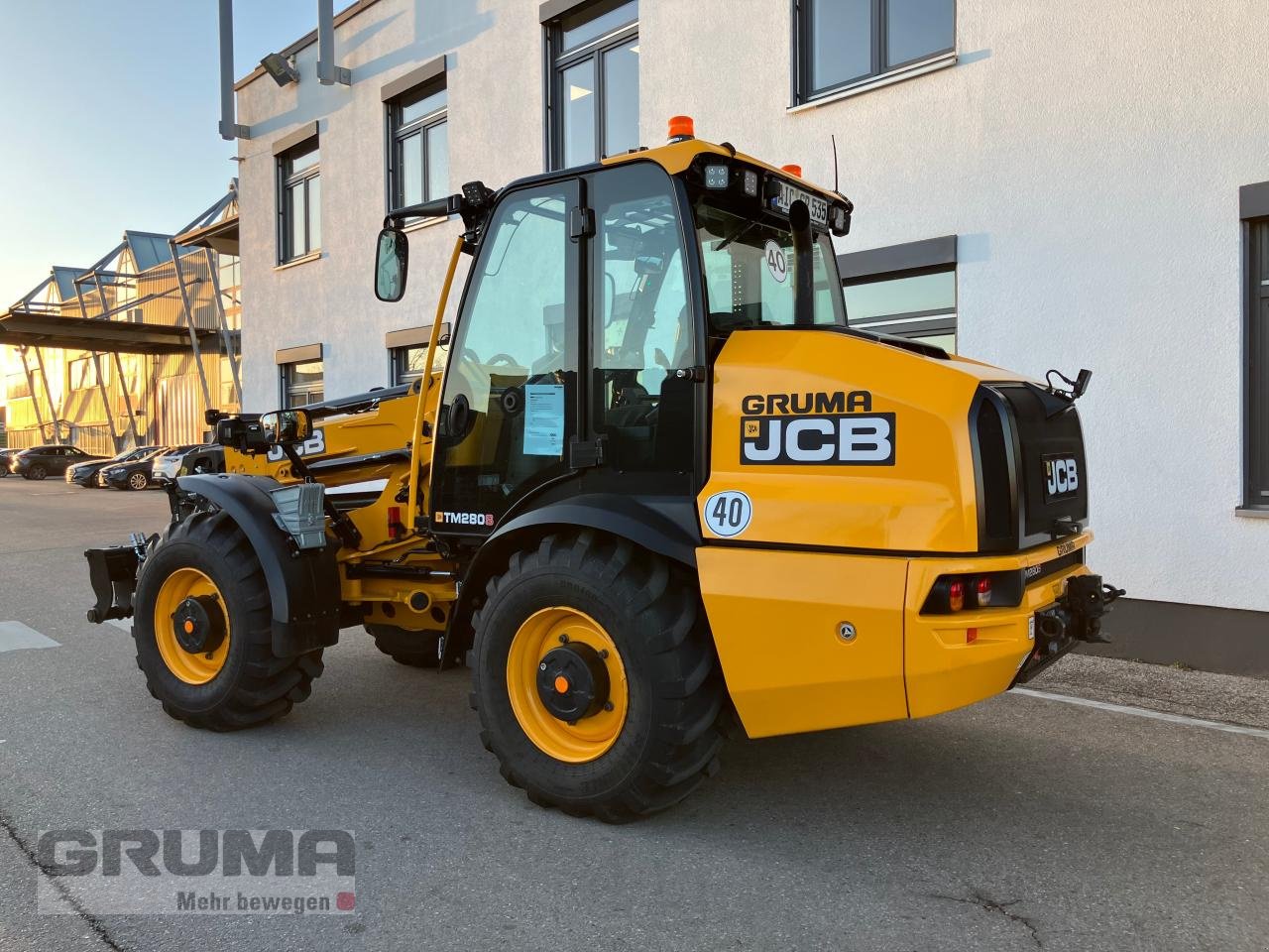 Teleskoplader a típus JCB TM 280S, Neumaschine ekkor: Friedberg-Derching (Kép 5)