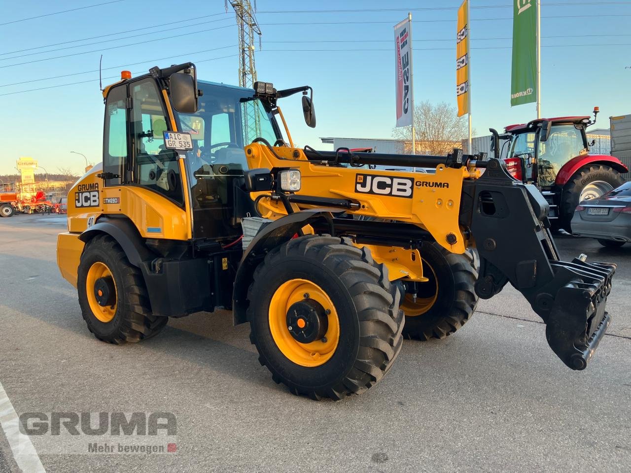 Teleskoplader a típus JCB TM 280S, Neumaschine ekkor: Friedberg-Derching (Kép 7)