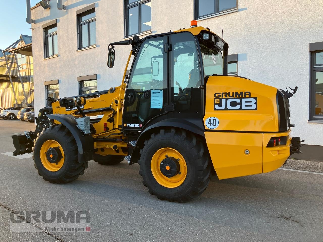 Teleskoplader a típus JCB TM 280S, Neumaschine ekkor: Friedberg-Derching (Kép 10)