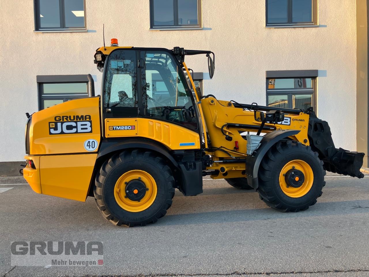 Teleskoplader a típus JCB TM 280S, Neumaschine ekkor: Friedberg-Derching (Kép 15)
