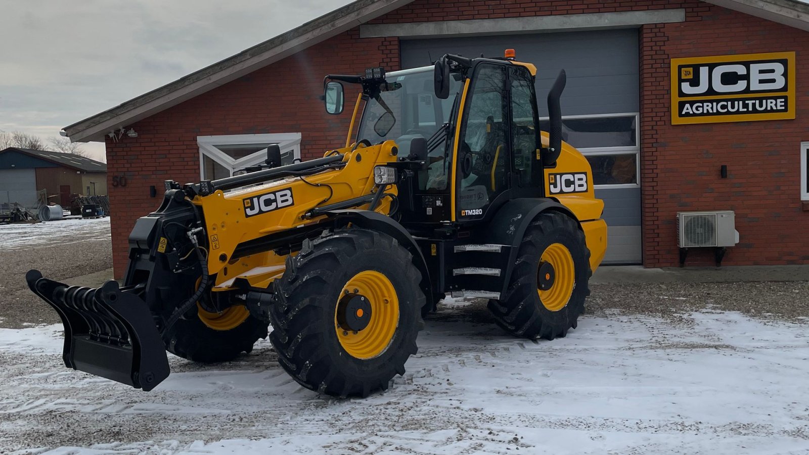 Teleskoplader del tipo JCB TM 320 Agri, Gebrauchtmaschine en Varde (Imagen 1)