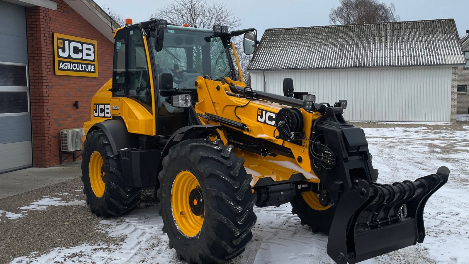 Teleskoplader del tipo JCB TM 320 Agri, Gebrauchtmaschine en Varde (Imagen 2)