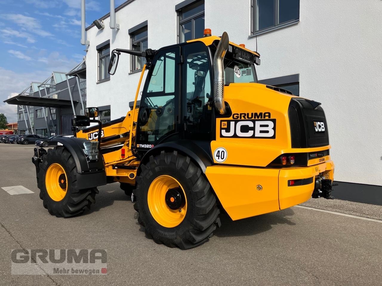 Teleskoplader des Typs JCB TM 320 S Agri, Neumaschine in Friedberg-Derching (Bild 4)