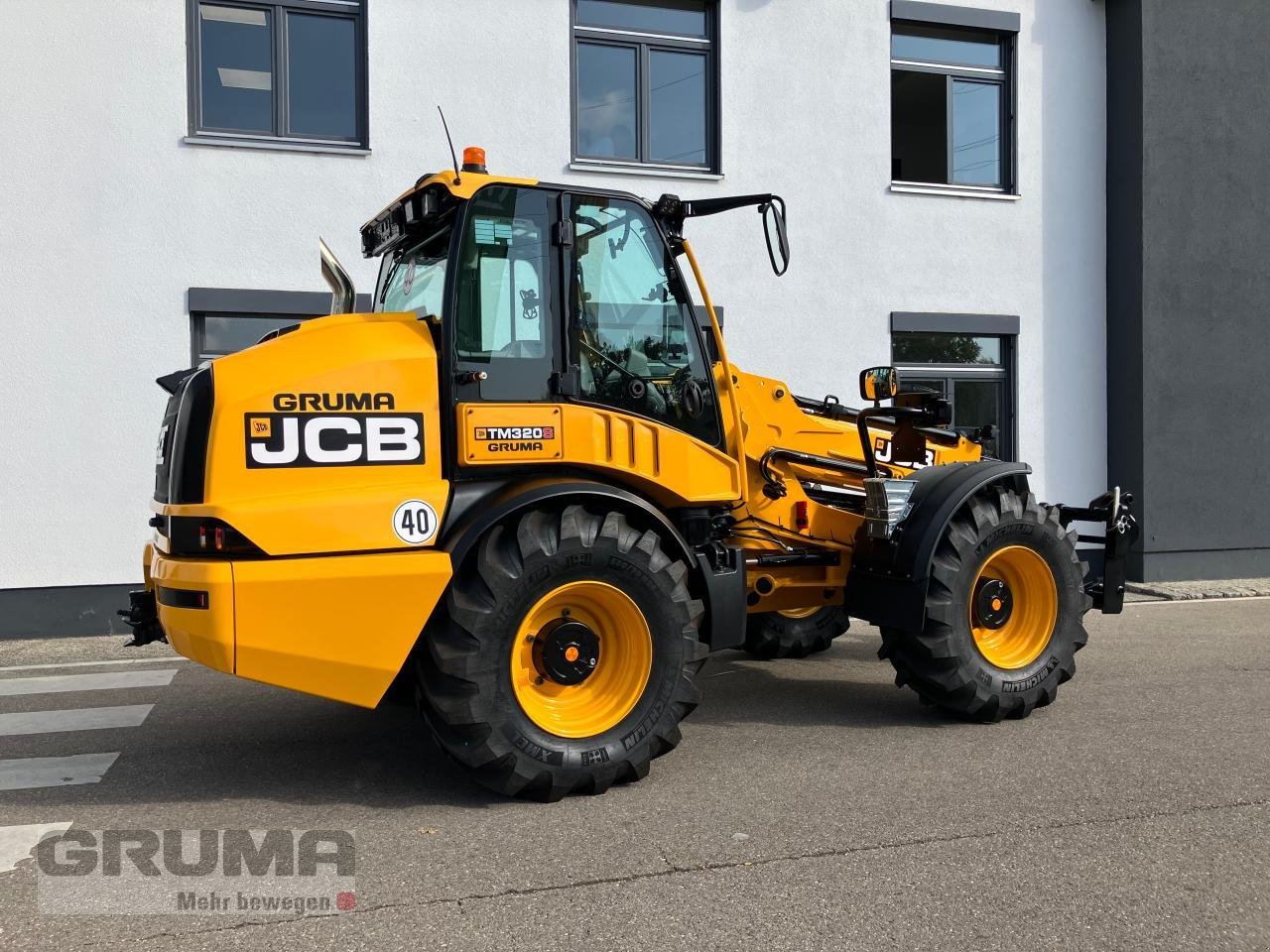 Teleskoplader des Typs JCB TM 320 S Agri, Neumaschine in Friedberg-Derching (Bild 10)