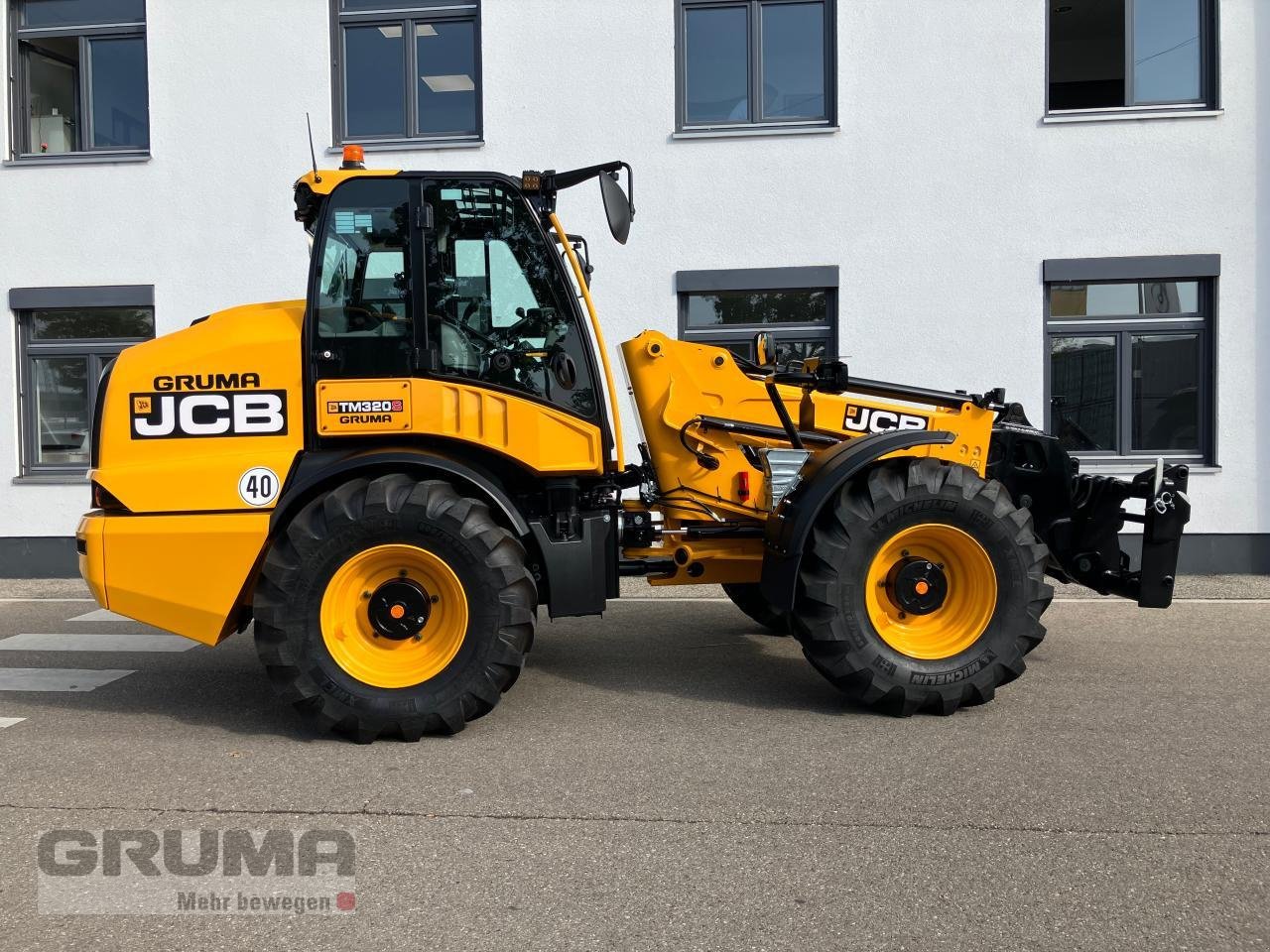 Teleskoplader des Typs JCB TM 320 S Agri, Neumaschine in Friedberg-Derching (Bild 11)