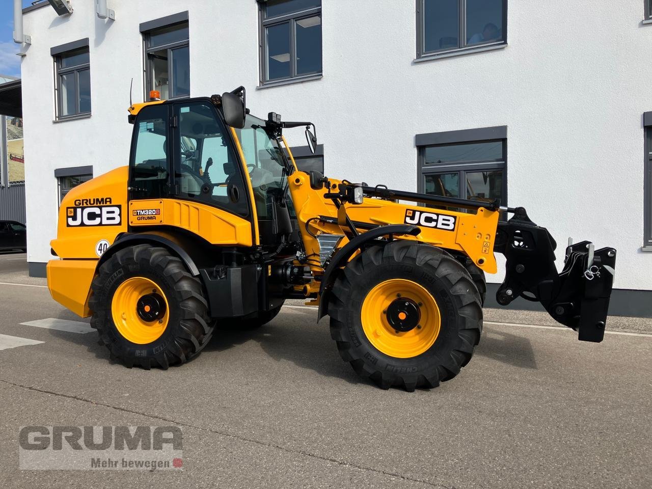 Teleskoplader des Typs JCB TM 320 S Agri, Neumaschine in Friedberg-Derching (Bild 12)