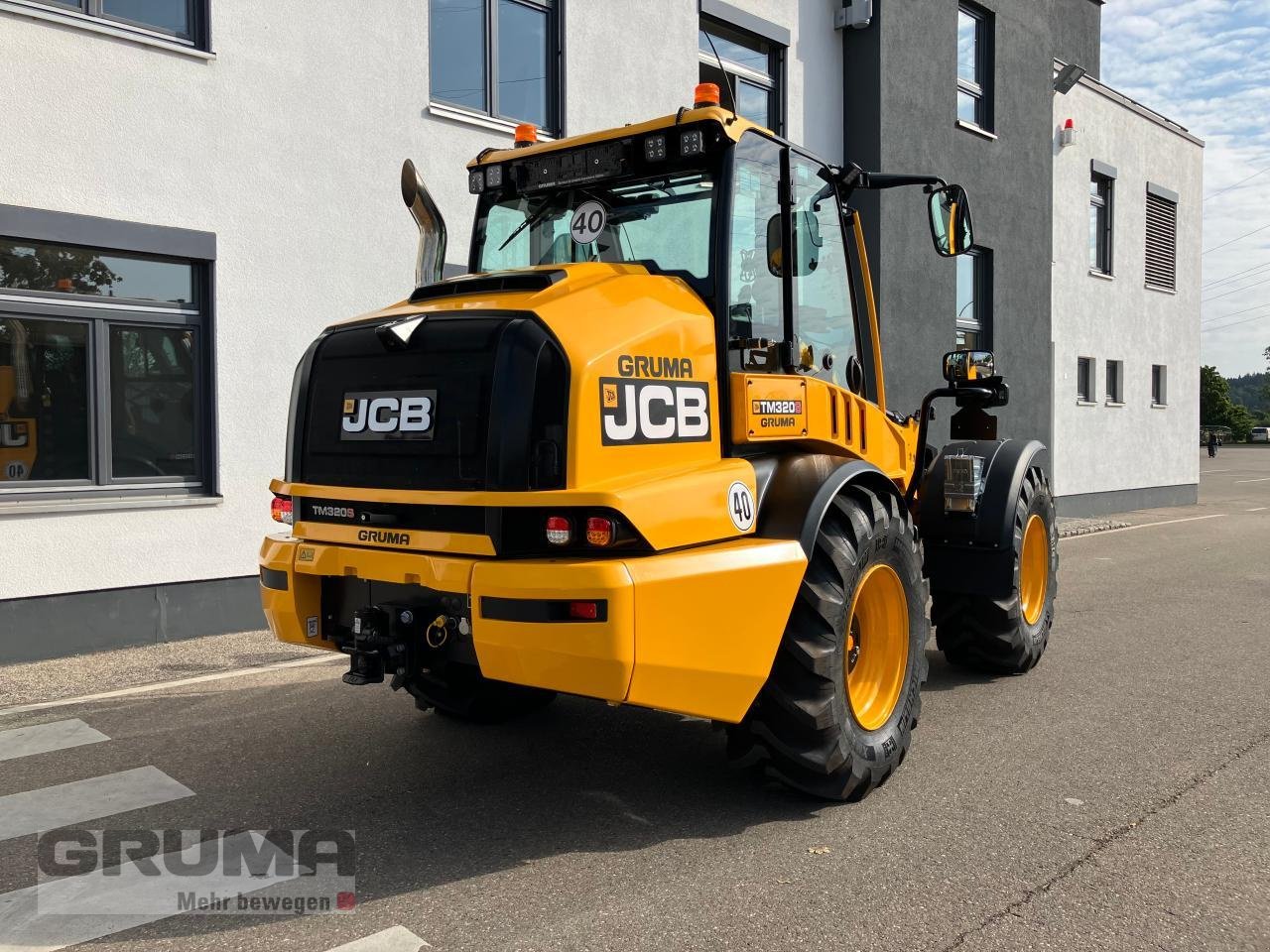 Teleskoplader des Typs JCB TM 320 S Agri, Neumaschine in Friedberg-Derching (Bild 14)