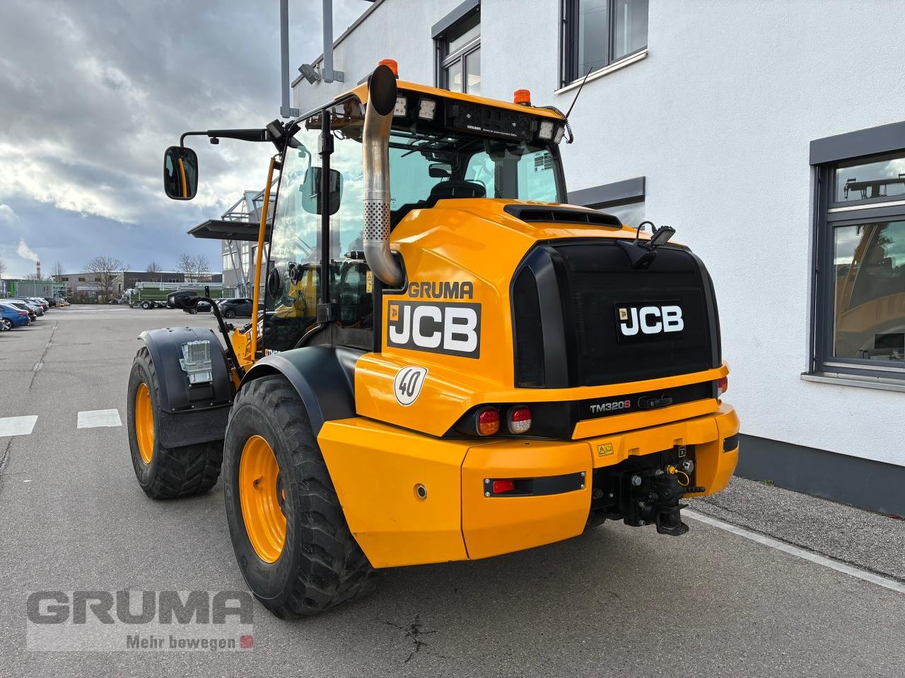 Teleskoplader des Typs JCB TM 320 S, Gebrauchtmaschine in Friedberg-Derching (Bild 9)