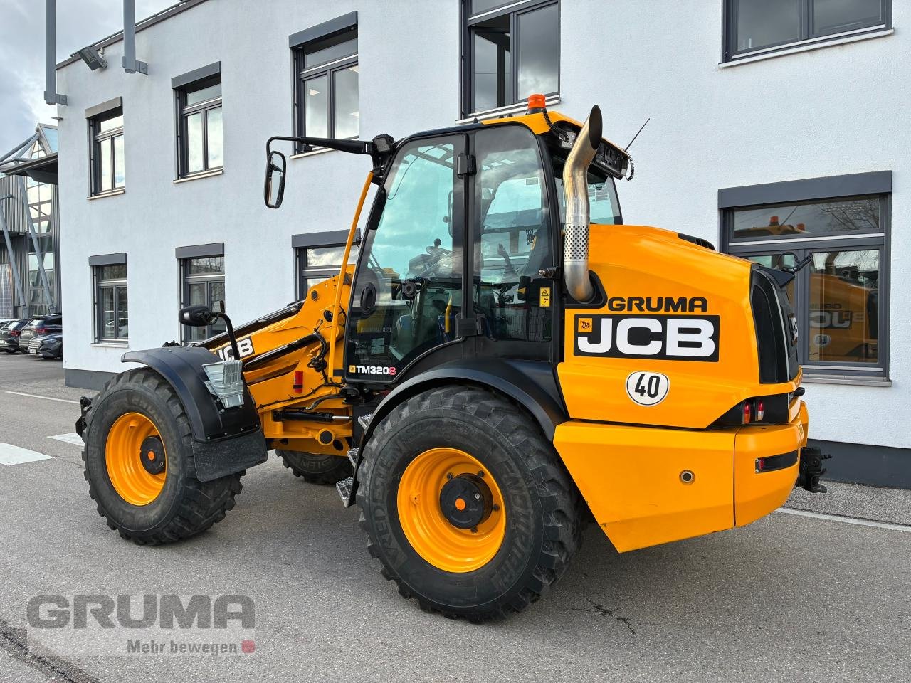 Teleskoplader des Typs JCB TM 320 S, Gebrauchtmaschine in Friedberg-Derching (Bild 10)