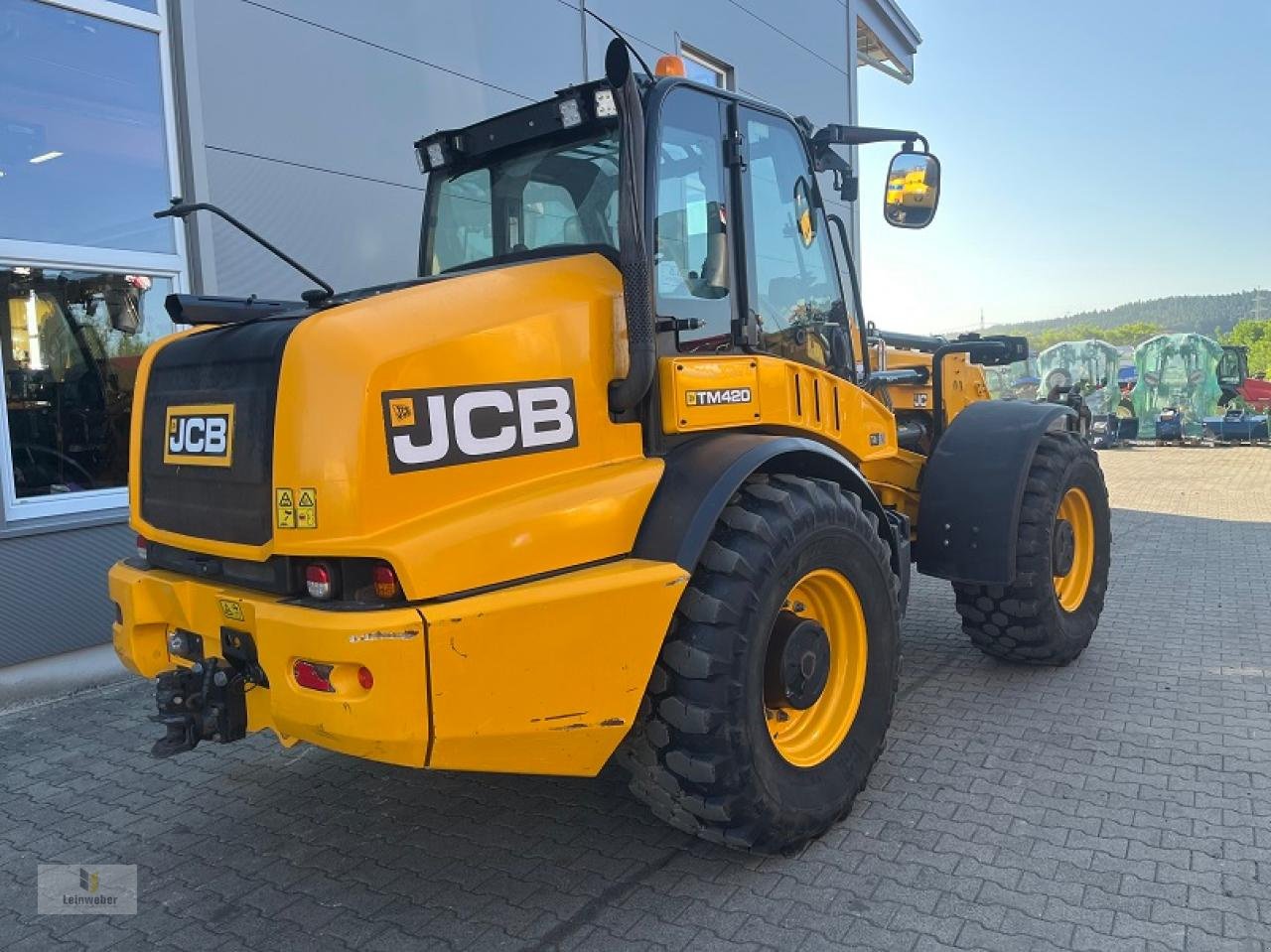 Teleskoplader typu JCB TM 420 Agri T4F, Gebrauchtmaschine v Neuhof - Dorfborn (Obrázek 3)