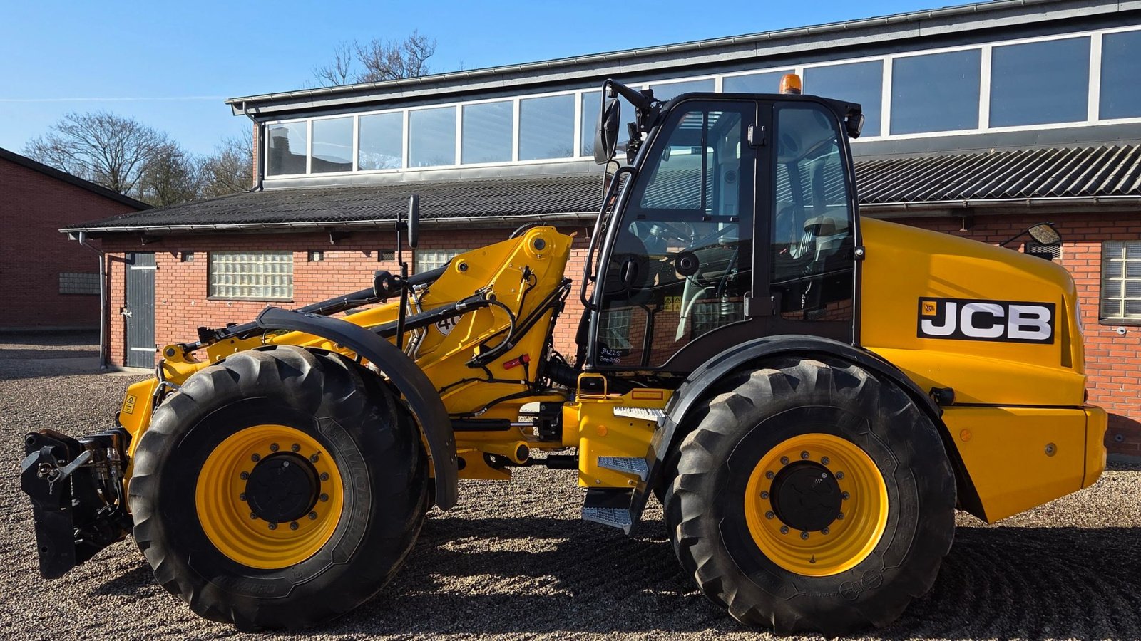 Teleskoplader Türe ait JCB TM 420 S kun kørt 3260 timer med centralsmøring, Gebrauchtmaschine içinde Bylderup-Bov (resim 3)