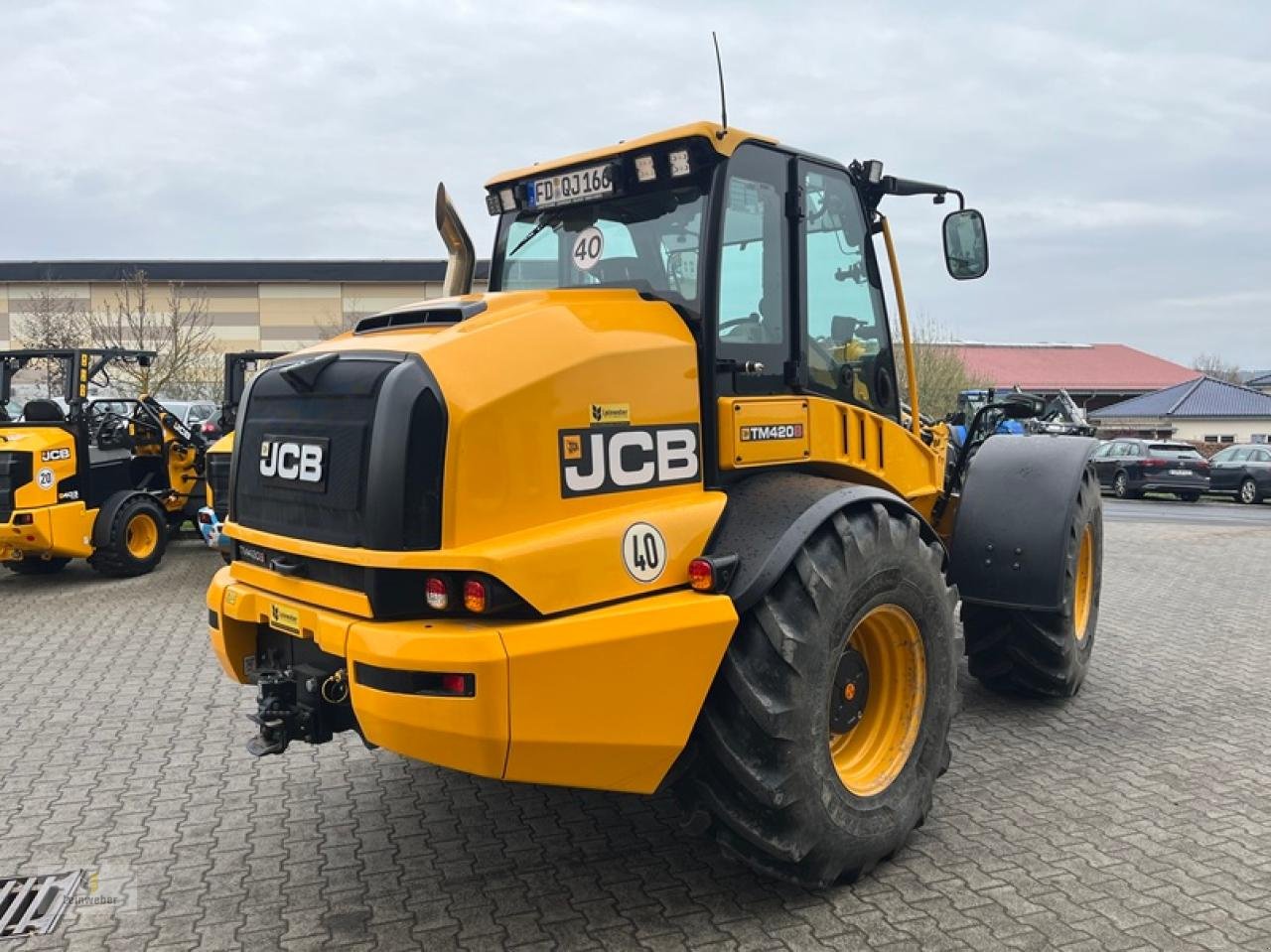 Teleskoplader za tip JCB TM 420 S, Gebrauchtmaschine u Neuhof - Dorfborn (Slika 3)