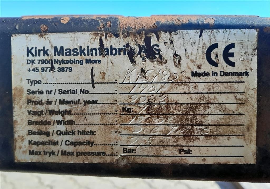 Teleskoplader of the type JCB TM180 Telelæsser, Gebrauchtmaschine in Horsens (Picture 16)