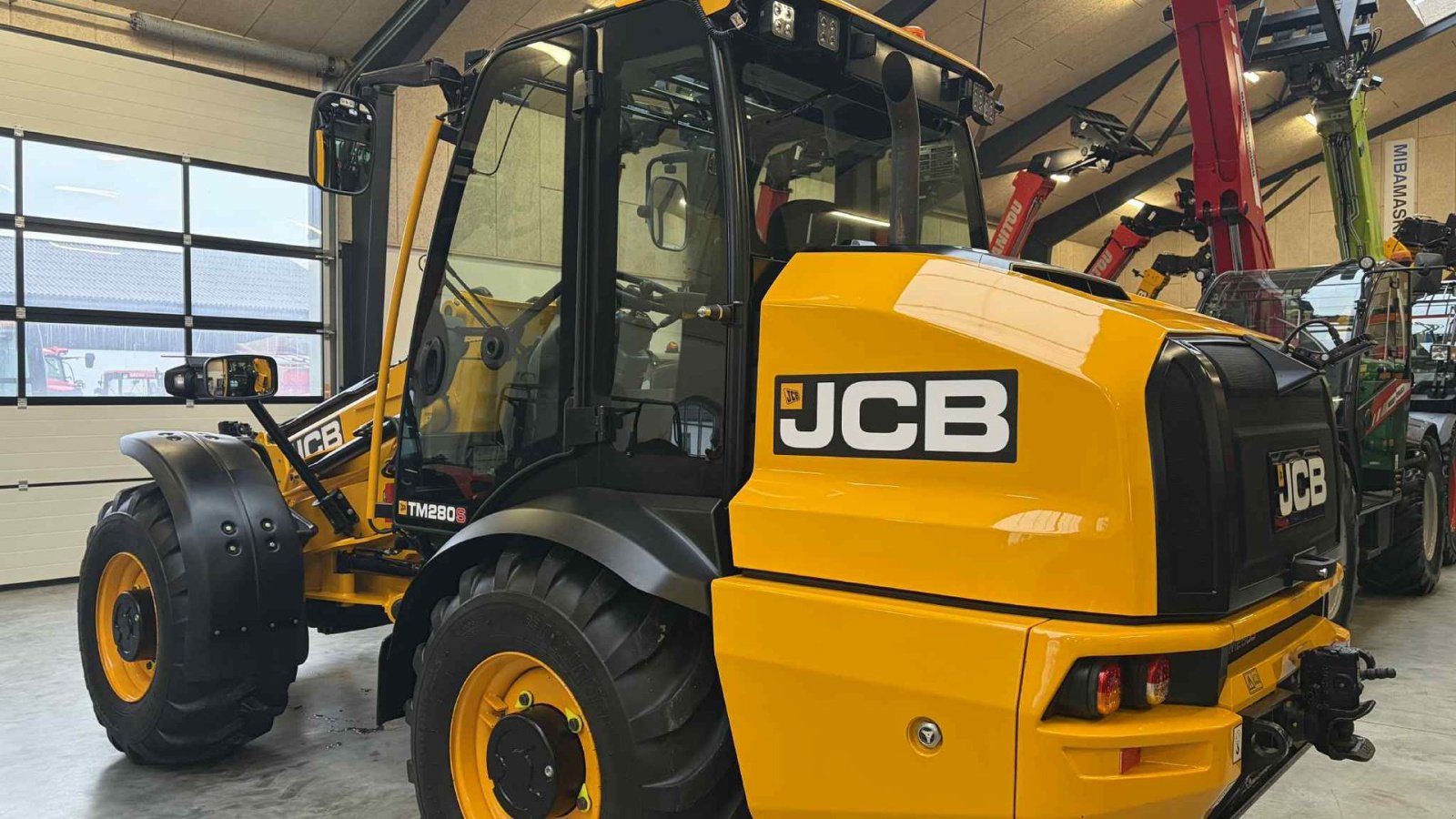 Teleskoplader des Typs JCB TM280S Agri, Gebrauchtmaschine in Mariager (Bild 13)