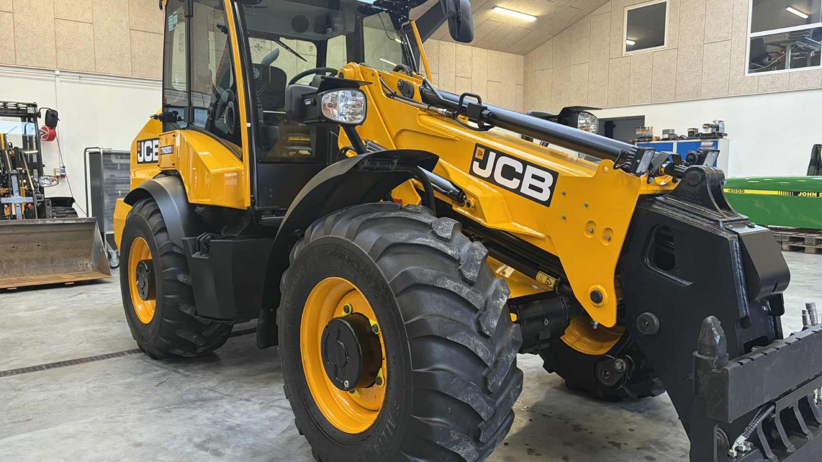 Teleskoplader des Typs JCB TM280S Agri, Gebrauchtmaschine in Mariager (Bild 4)