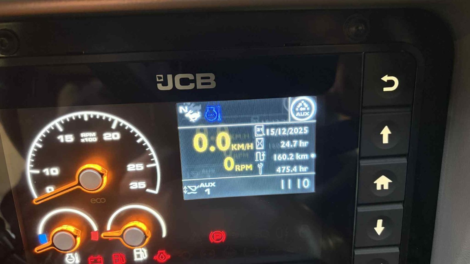 Teleskoplader des Typs JCB TM280S Agri, Gebrauchtmaschine in Mariager (Bild 16)