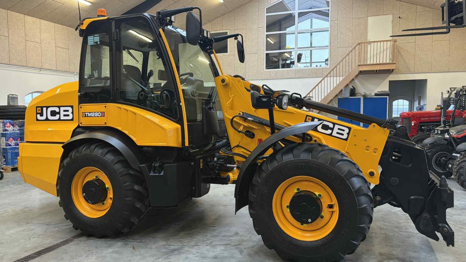 Teleskoplader des Typs JCB TM280S Agri, Gebrauchtmaschine in Mariager (Bild 7)