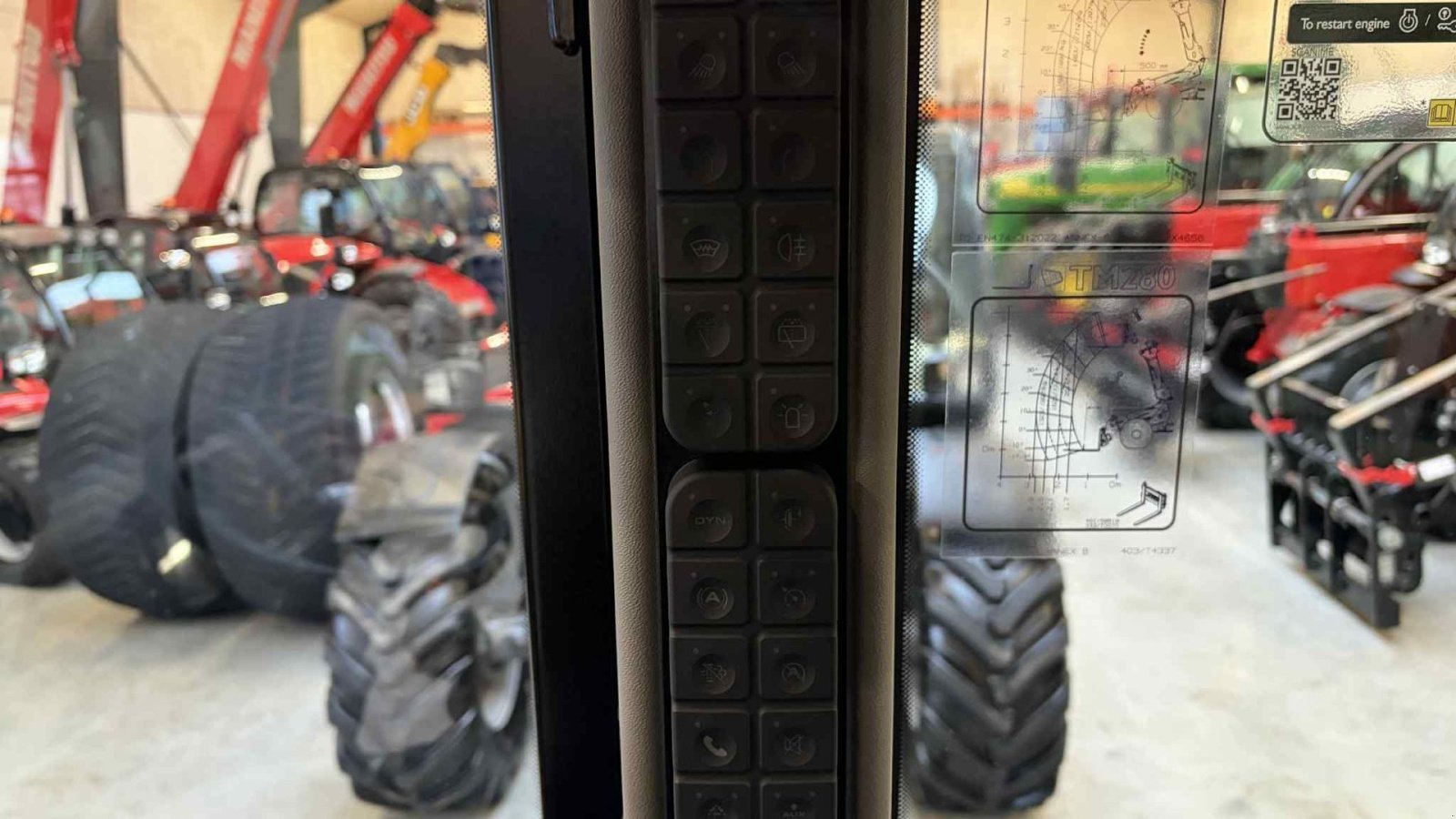 Teleskoplader des Typs JCB TM280S Agri, Gebrauchtmaschine in Mariager (Bild 19)