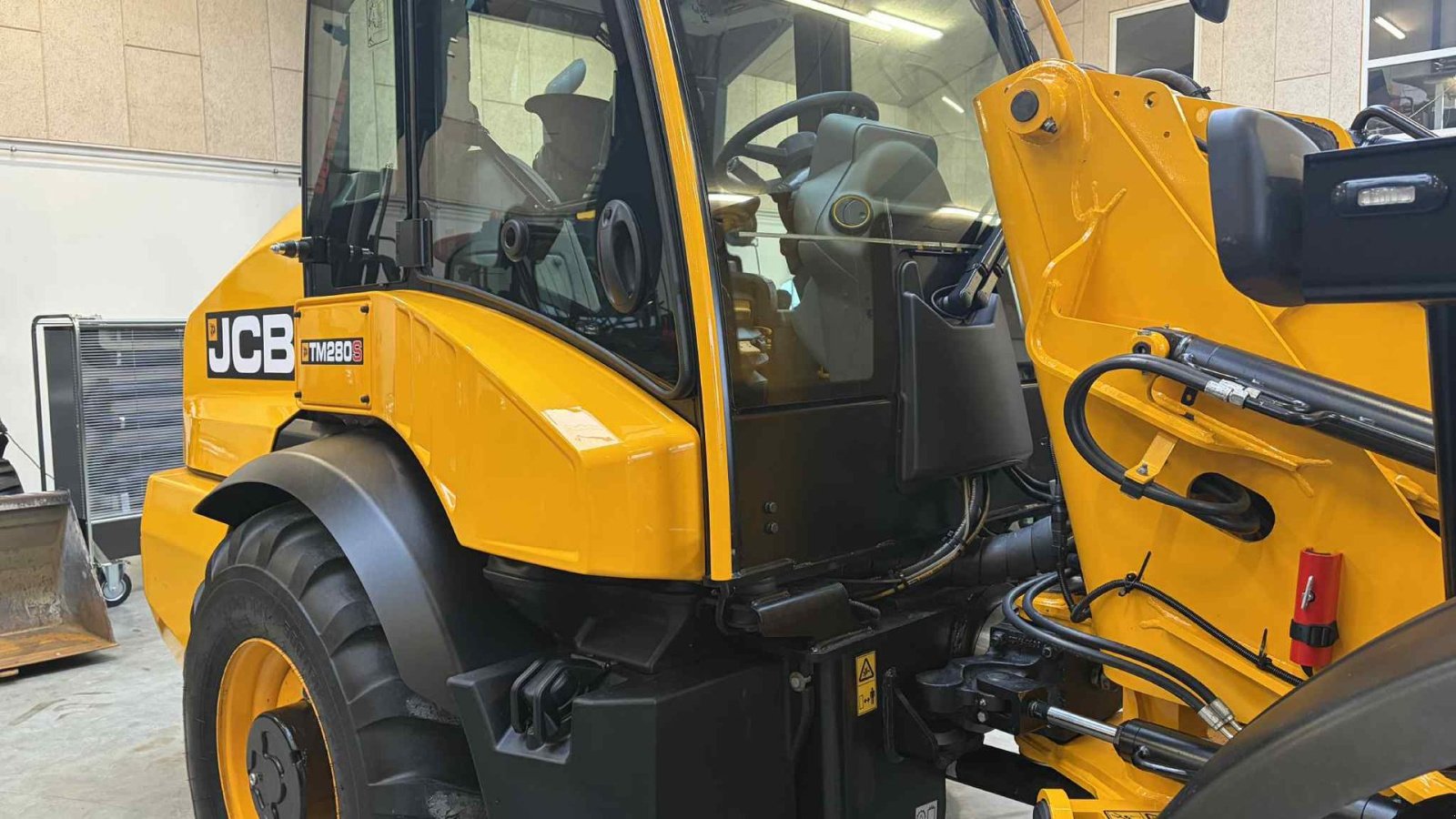 Teleskoplader des Typs JCB TM280S Agri, Gebrauchtmaschine in Mariager (Bild 5)