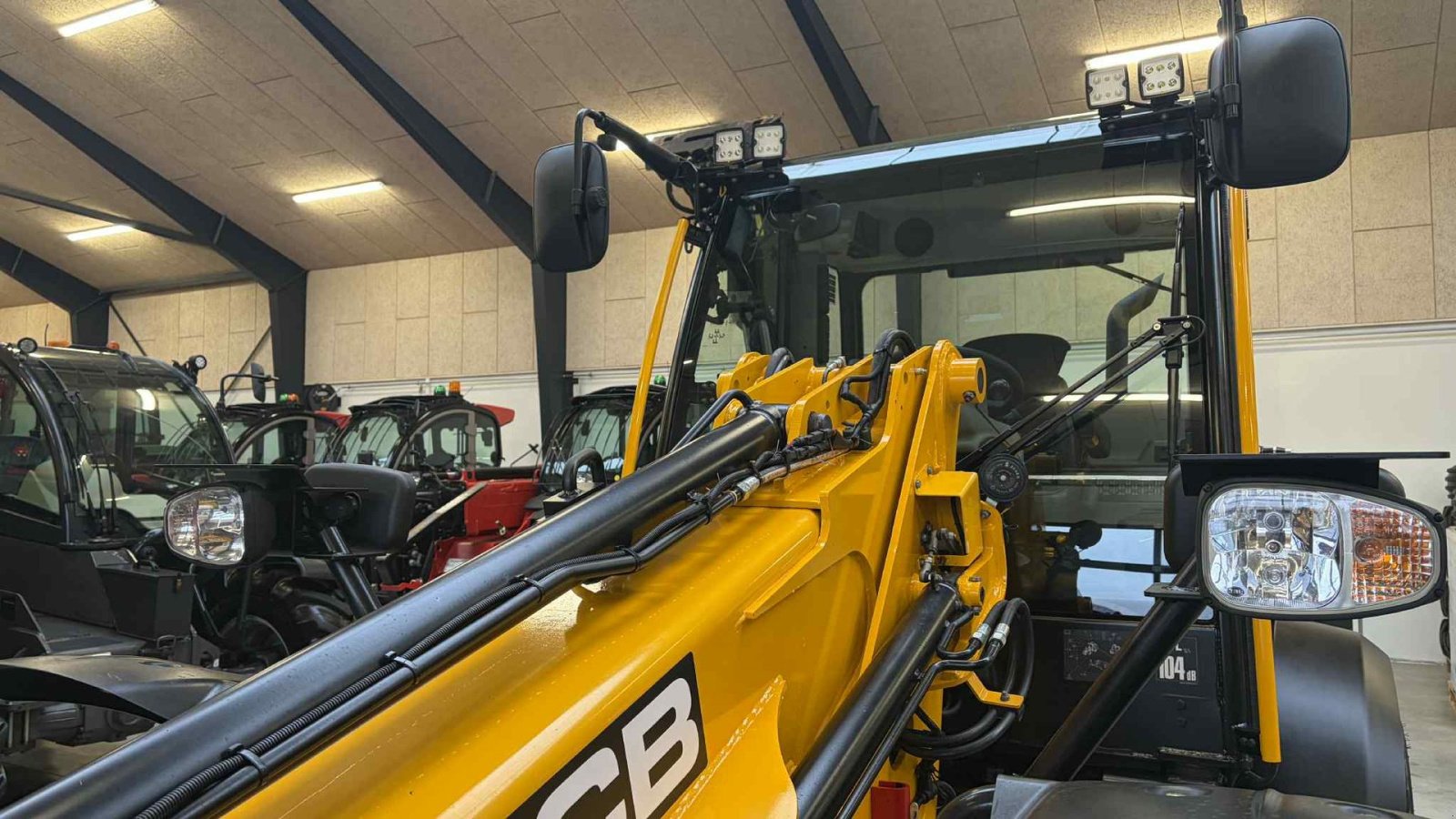 Teleskoplader des Typs JCB TM280S Agri, Gebrauchtmaschine in Mariager (Bild 3)