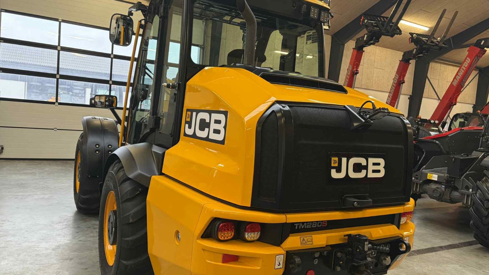 Teleskoplader des Typs JCB TM280S Agri, Gebrauchtmaschine in Mariager (Bild 11)