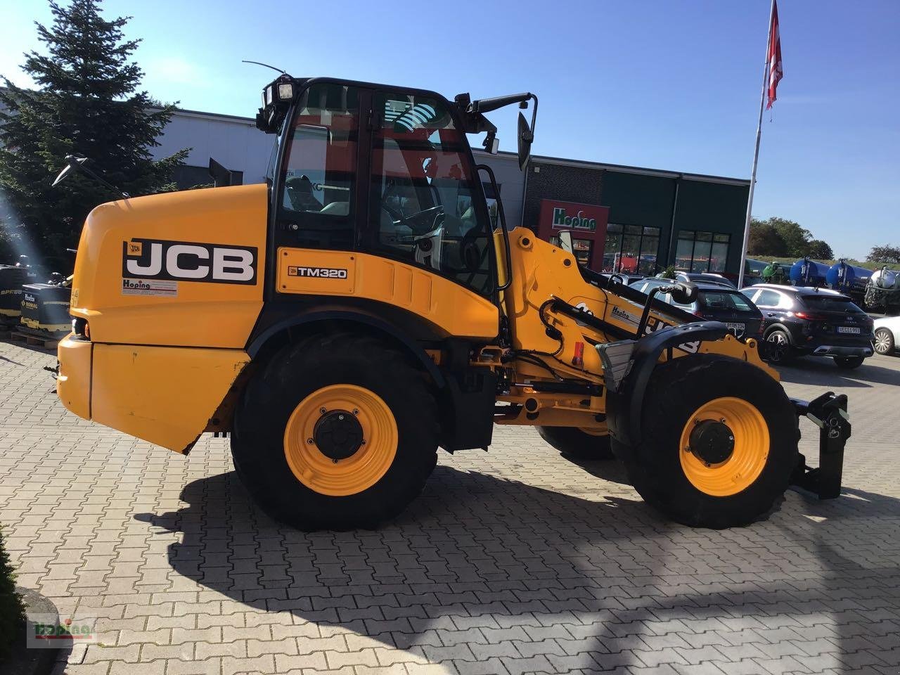 Teleskoplader des Typs JCB TM320, Gebrauchtmaschine in Bakum (Bild 7)