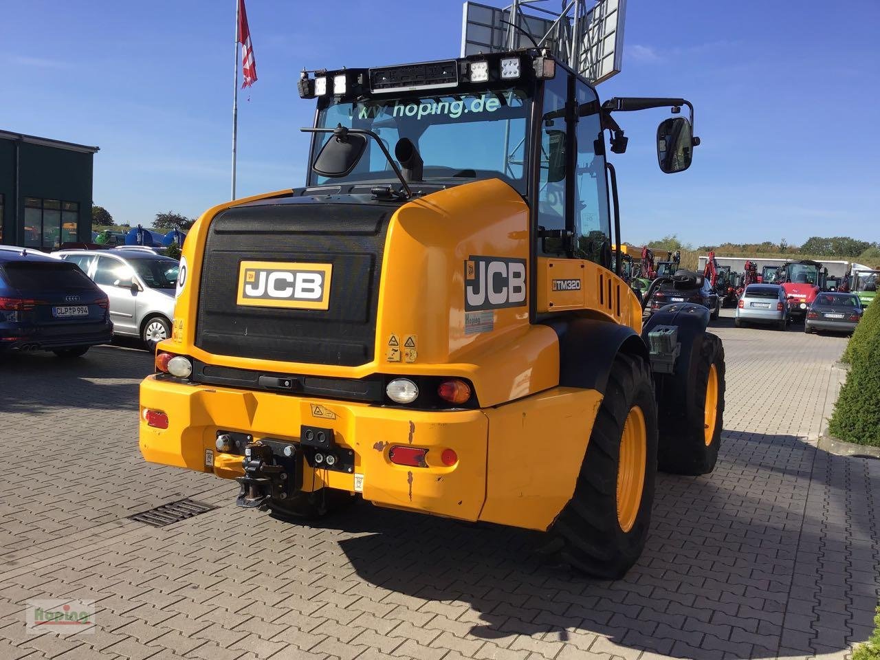 Teleskoplader des Typs JCB TM320, Gebrauchtmaschine in Bakum (Bild 8)