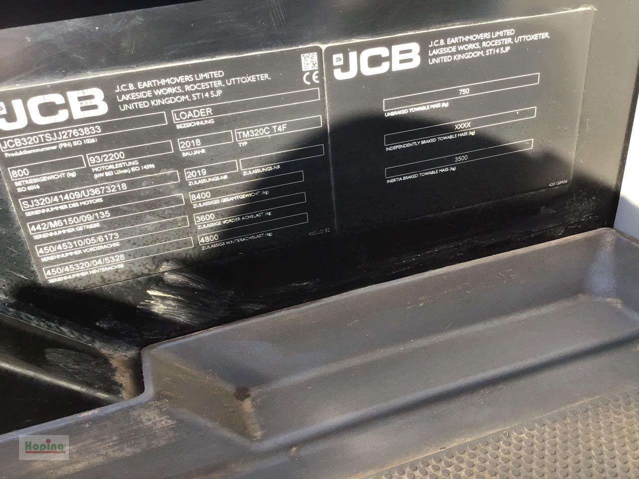 Teleskoplader des Typs JCB TM320, Gebrauchtmaschine in Bakum (Bild 15)