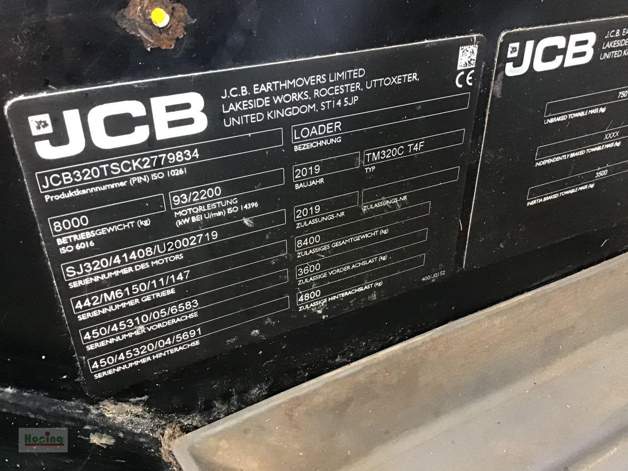 Teleskoplader typu JCB TM320, Gebrauchtmaschine w Bakum (Zdjęcie 14)