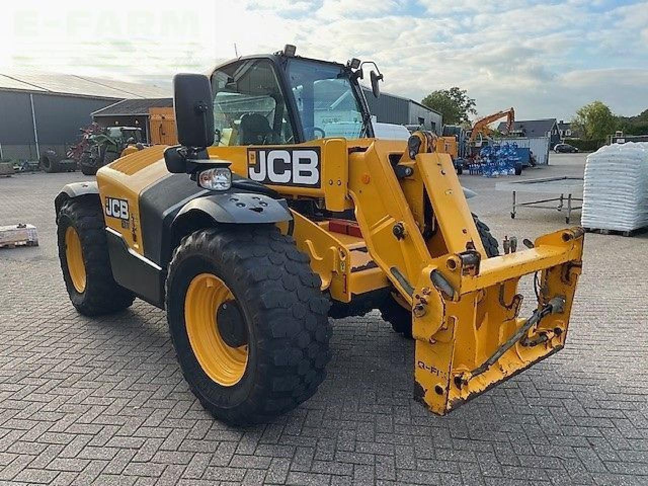 Teleskoplader typu JCB verreiker 531-70 agrisuper, Gebrauchtmaschine v gg VEGHEL (Obrázek 7)
