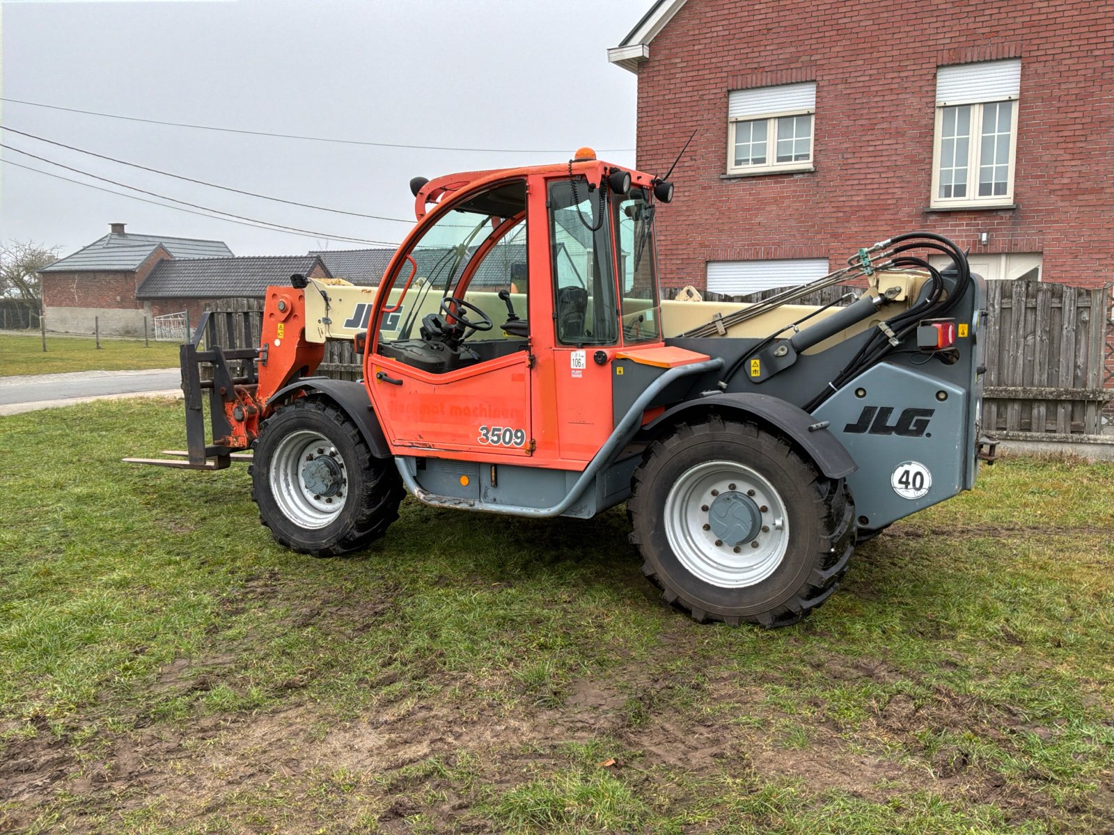 Teleskoplader typu JLG 3509, Gebrauchtmaschine v Zele (Obrázek 10)