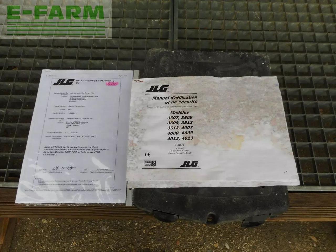 Teleskoplader typu JLG jlg 3512 ( 3,5t - 12m ), Gebrauchtmaschine v ST. NIKOLAI/DR. (Obrázek 9)