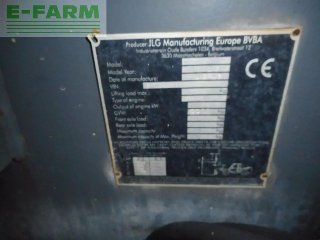 Teleskoplader des Typs JLG jlg 3512 ( 3,5t - 12m ), Gebrauchtmaschine in ST. NIKOLAI/DR. (Bild 8)